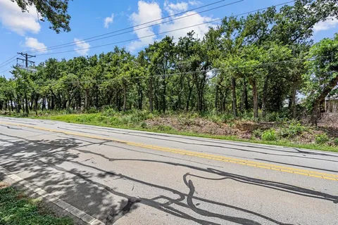 a view of a yard from a window