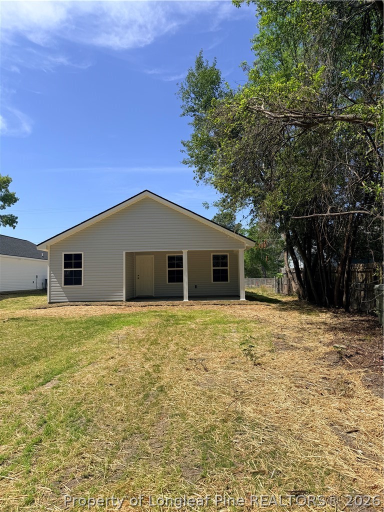 219 South 5th Street Spring Lake, NC 28390 - Photo 8 of 8 Covered back porch