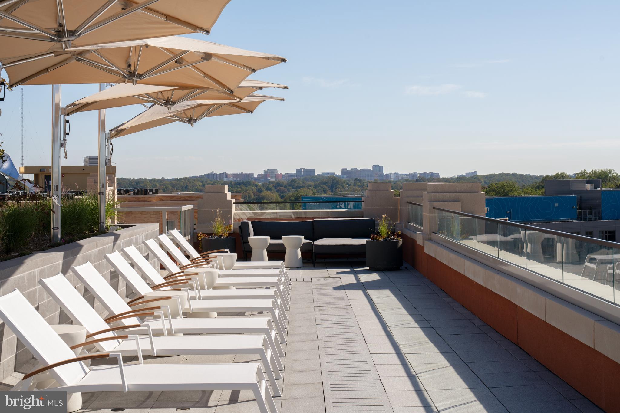3820 Chaplin Place, Unit 1104/CLAUDE Chevy Chase, MD 20815 - Photo 22 of 26 a view of balcony with furniture