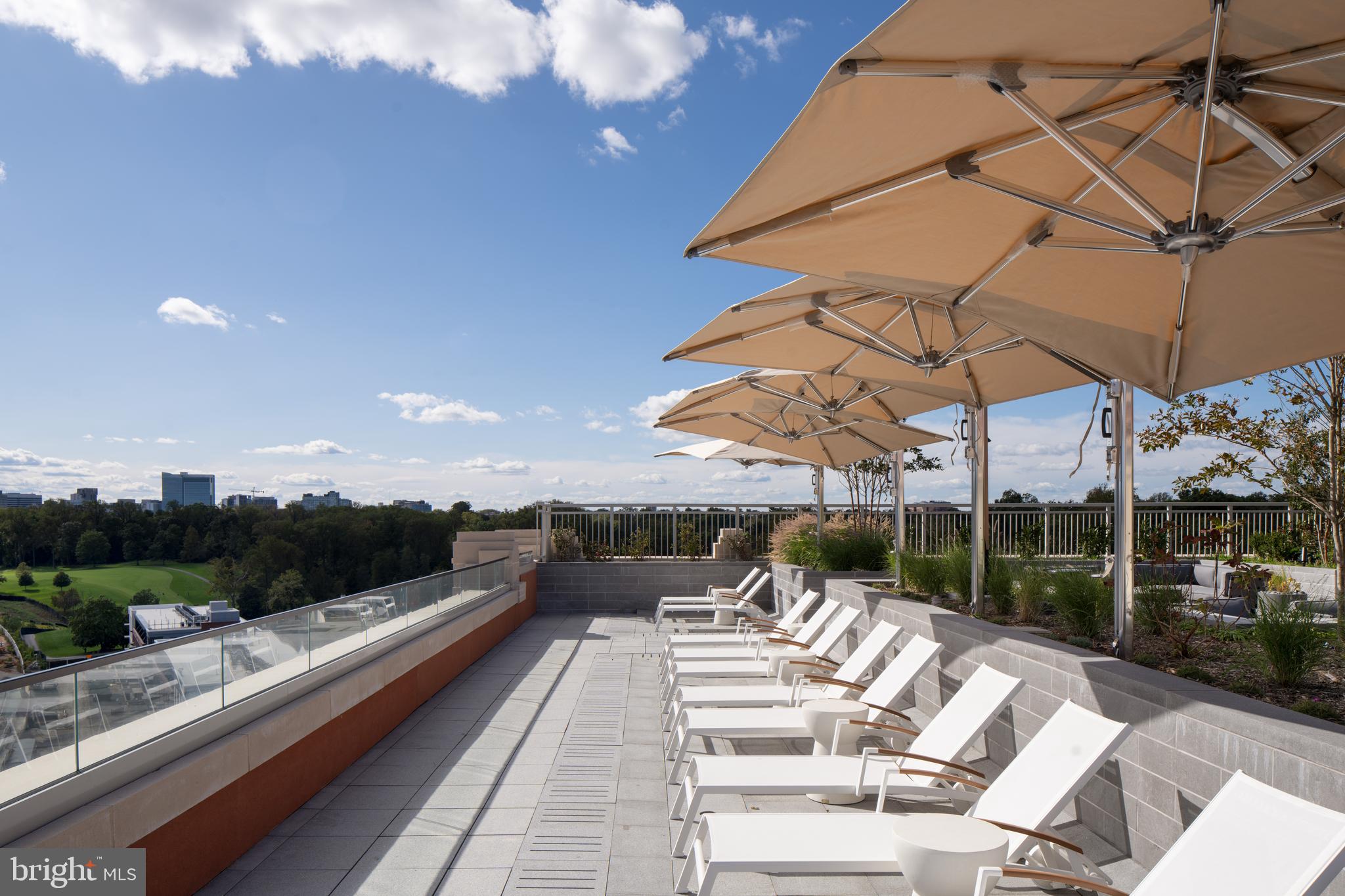 3820 Chaplin Place, Unit 1104/CLAUDE Chevy Chase, MD 20815 - Photo 25 of 26 a view of balcony with furniture