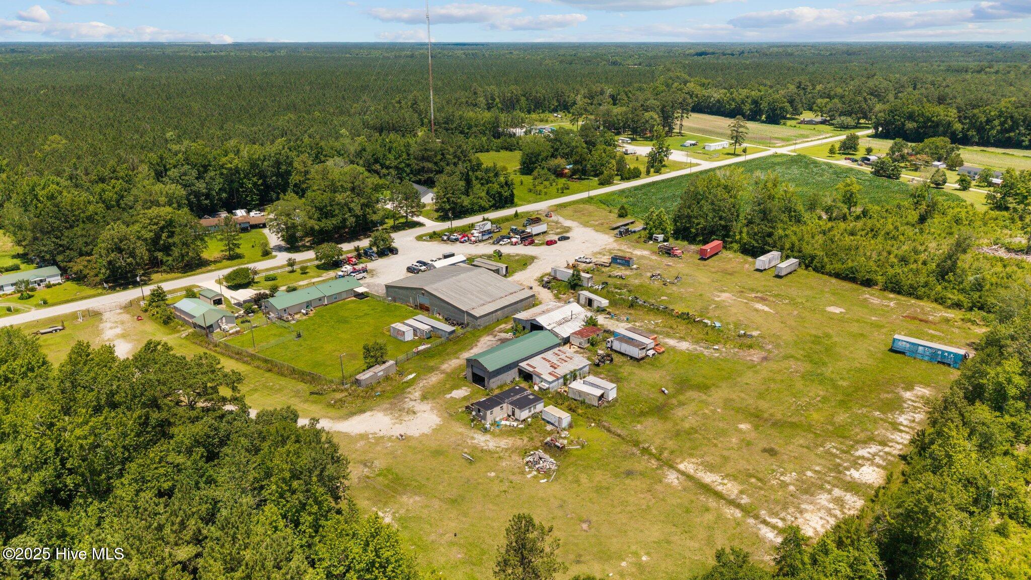 1831 Clarks Road New Bern, NC 28562 - Photo 68 of 82 aerial view of lot/ clarks rd