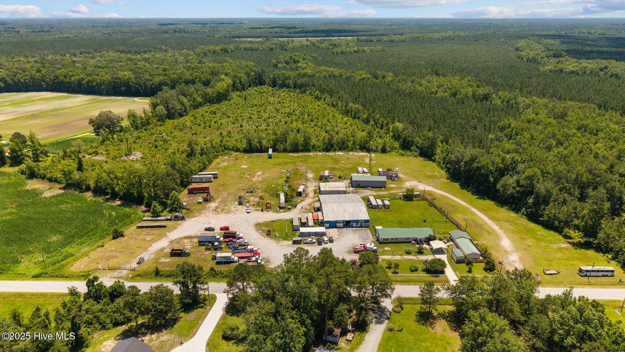 1831 Clarks Road New Bern, NC 28562 - Photo 75 of 82 aerial view of lot from clarks rd