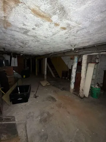 a view of storage and utility room