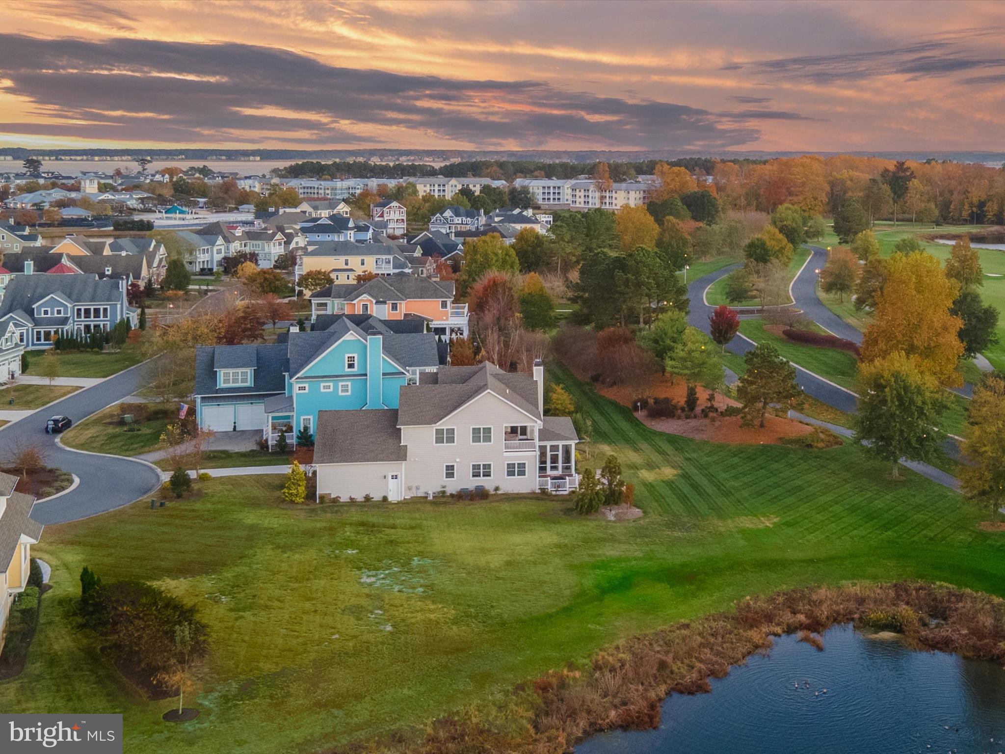 33473 Islander Drive Millsboro, DE 19966 - Photo 5 of 10 an aerial view of a house with a garden