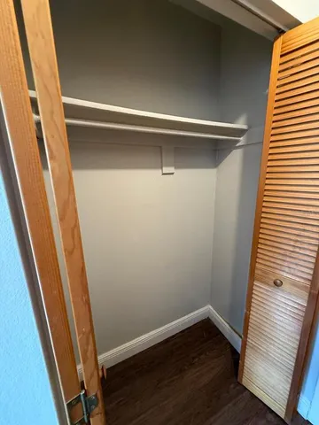 a view of closet