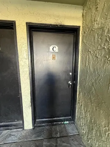 a view of door
