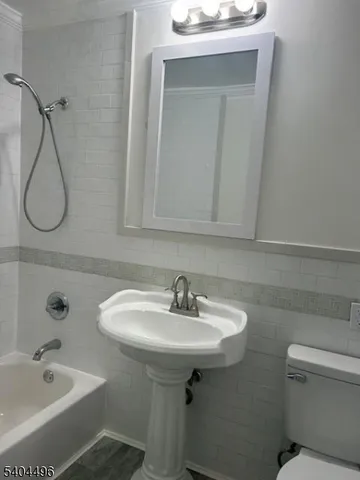 a bathroom with a sink and a toilet
