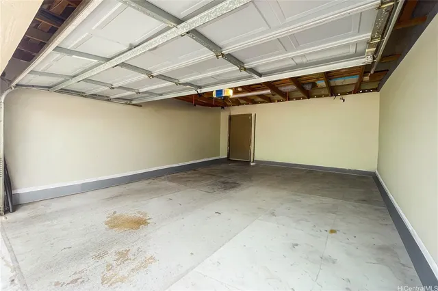 a view of a room with wooden walls