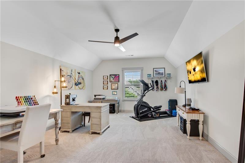 485 Delaperriere Loop Jefferson, GA 30549 - Photo 46 of 71 a view of a workspace with furniture and a window