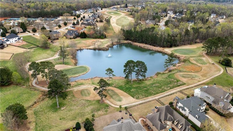 485 Delaperriere Loop Jefferson, GA 30549 - Photo 67 of 71 an aerial view of residential houses with outdoor space