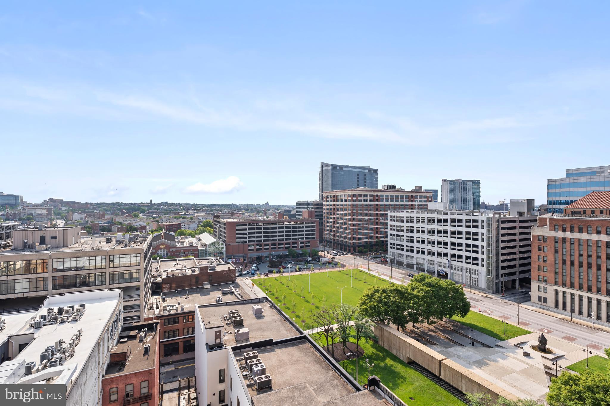 414 Water Street, Unit 2903 Baltimore, MD 21202 - Photo 43 of 46 a view of a city with tall buildings