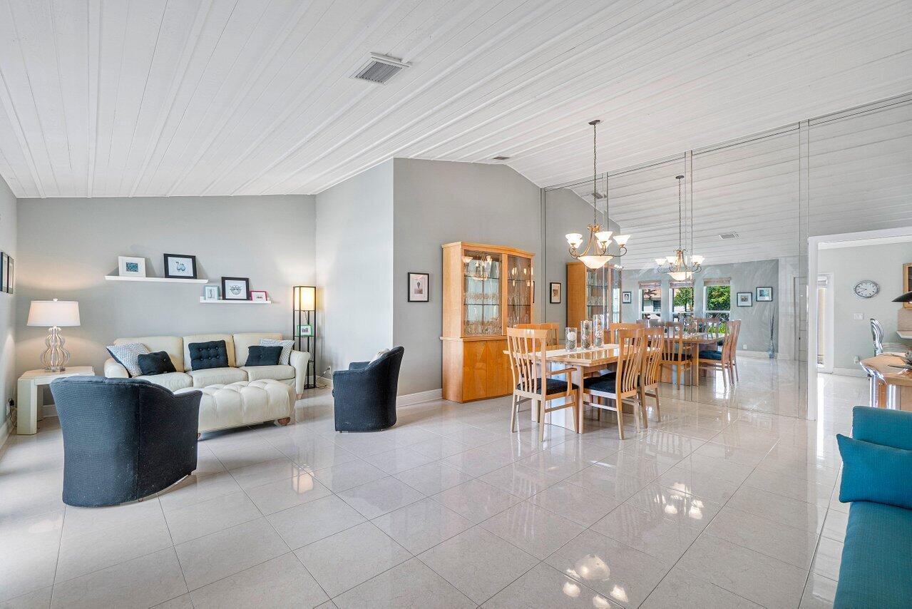 1514 Southwest 6th Terrace Boca Raton, FL 33486 - Photo 3 of 32 LIVIING AND DINING ROOM VIEW FROM FOYER