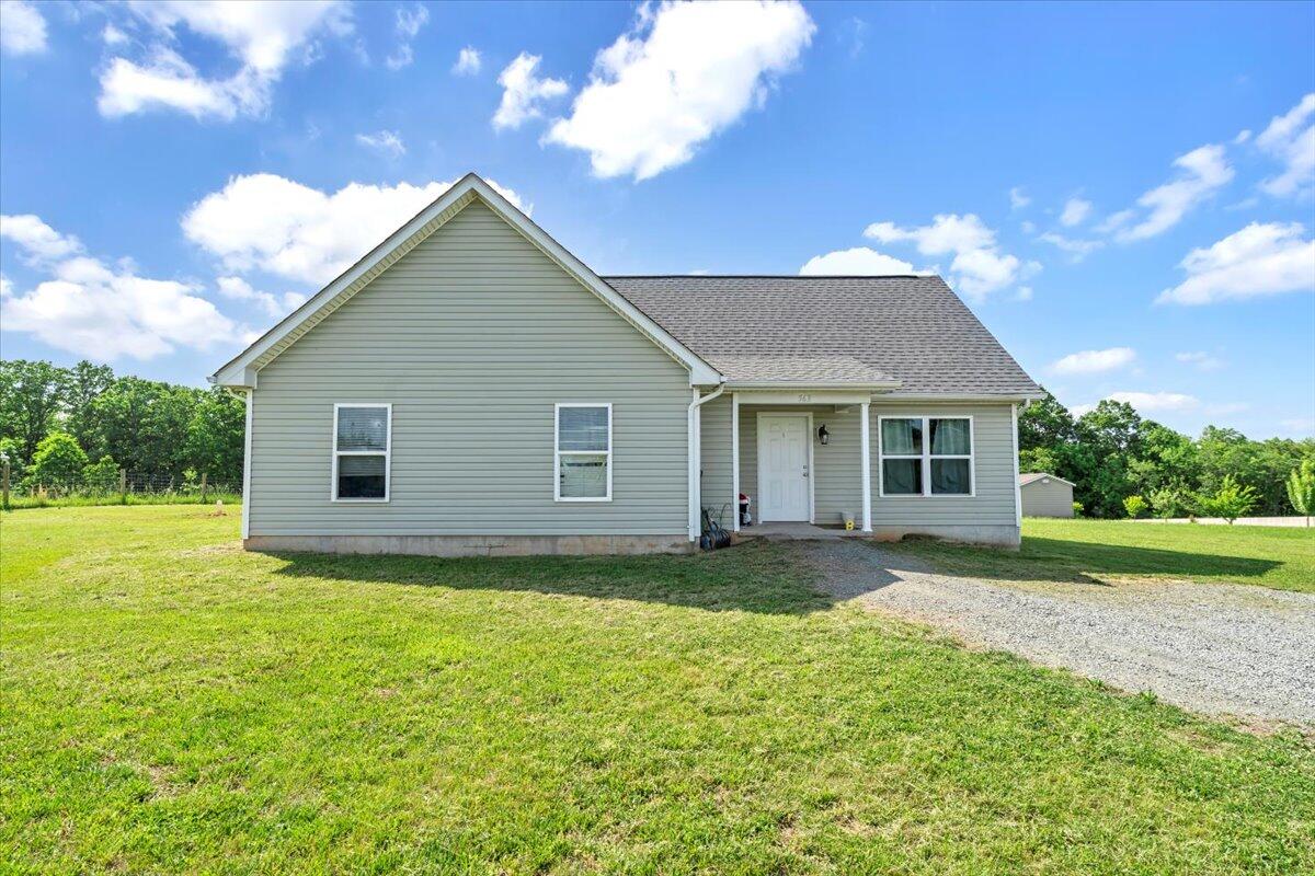 563 Kemp Ford Road Union Hall, VA 24176 - Photo 36 of 38 a view of a house with a yard