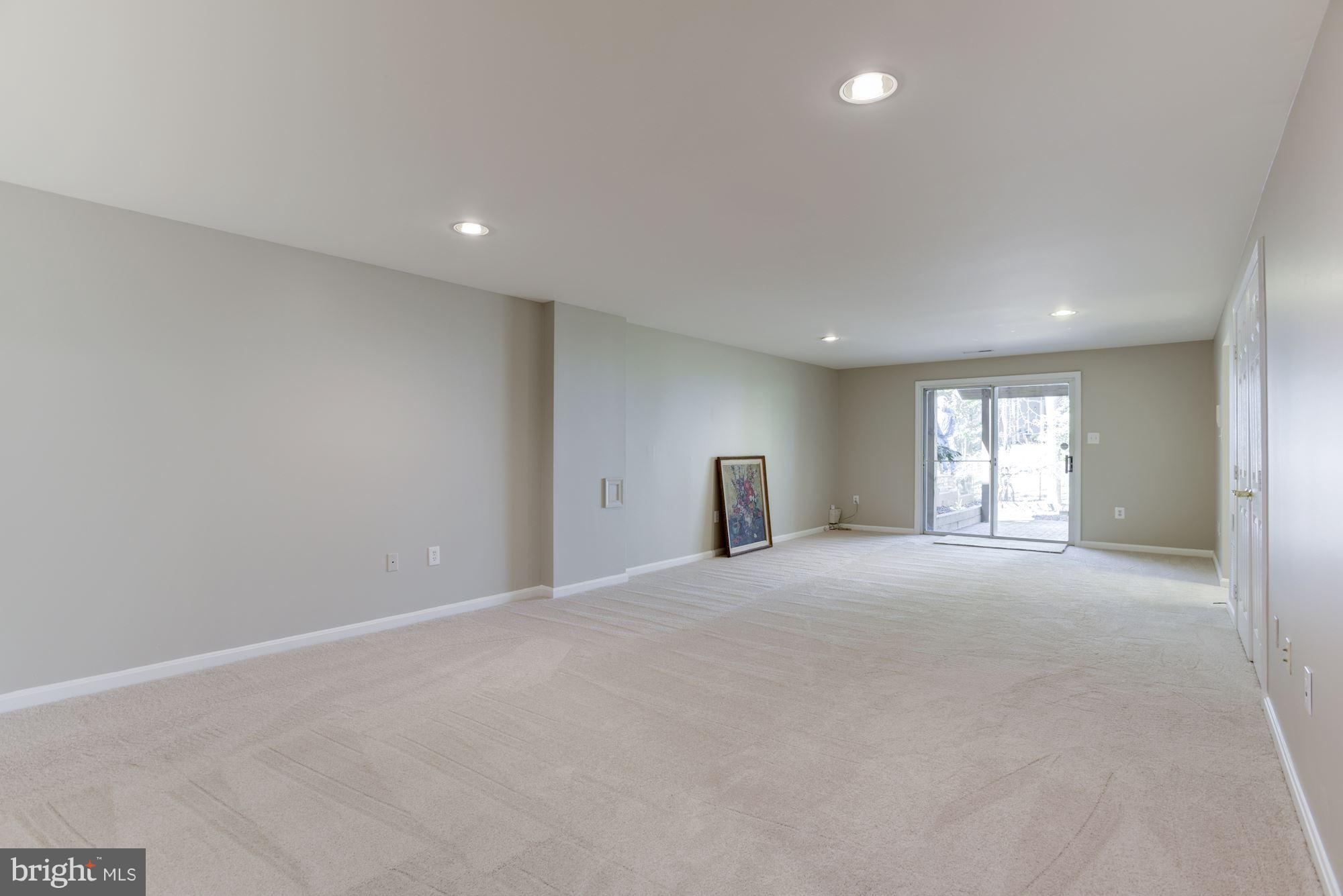 1258 Wedgewood Manor Way Reston, VA 20194 - Photo 22 of 30 Lower Level Walk-Out Recreation Room