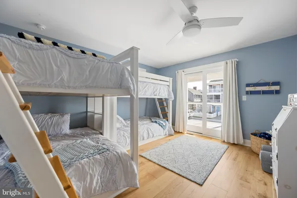 a front view of a building with a street