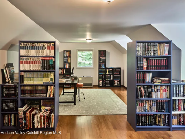 a very nice looking room with a large window