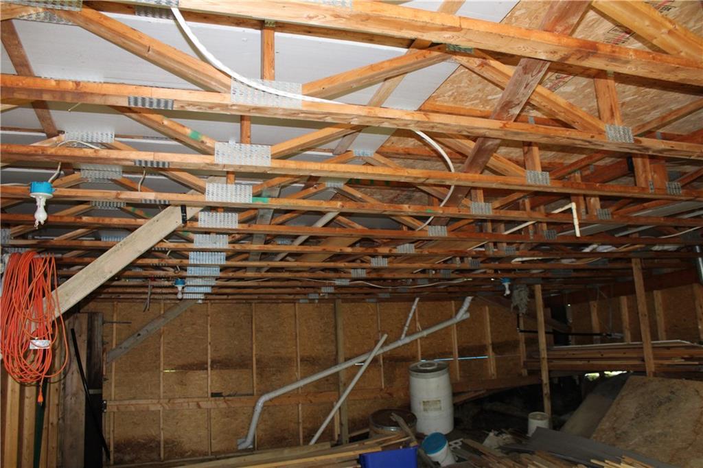585 Old Spencer Road West Forks, ME 04985 - Photo 29 of 33 View under camp. Well built with...