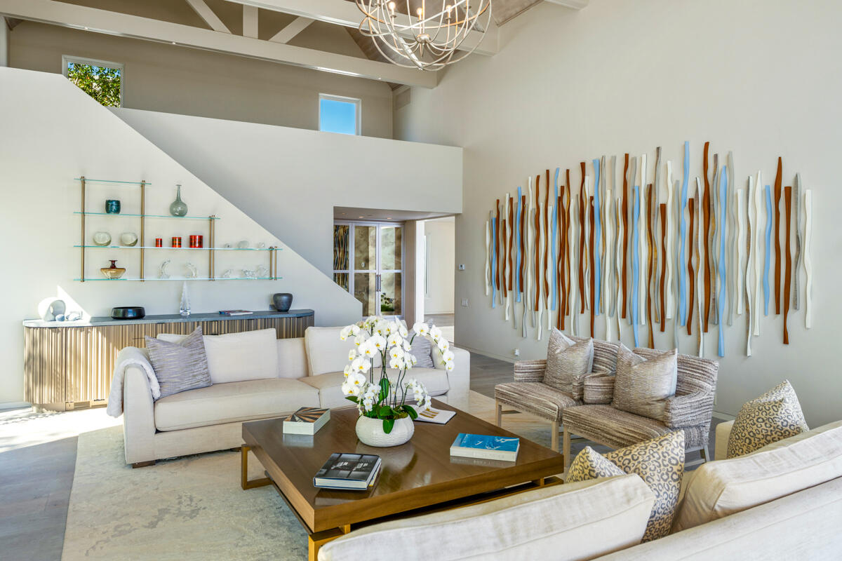 1850 Jelinda Drive Montecito, CA 93108 - Photo 12 of 50 a living room with furniture and a wooden floor