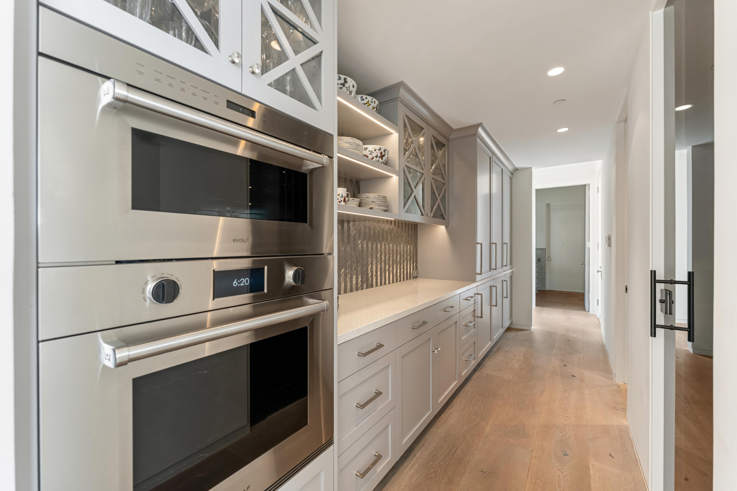 1850 Jelinda Drive Montecito, CA 93108 - Photo 20 of 50 a large white kitchen with a large window