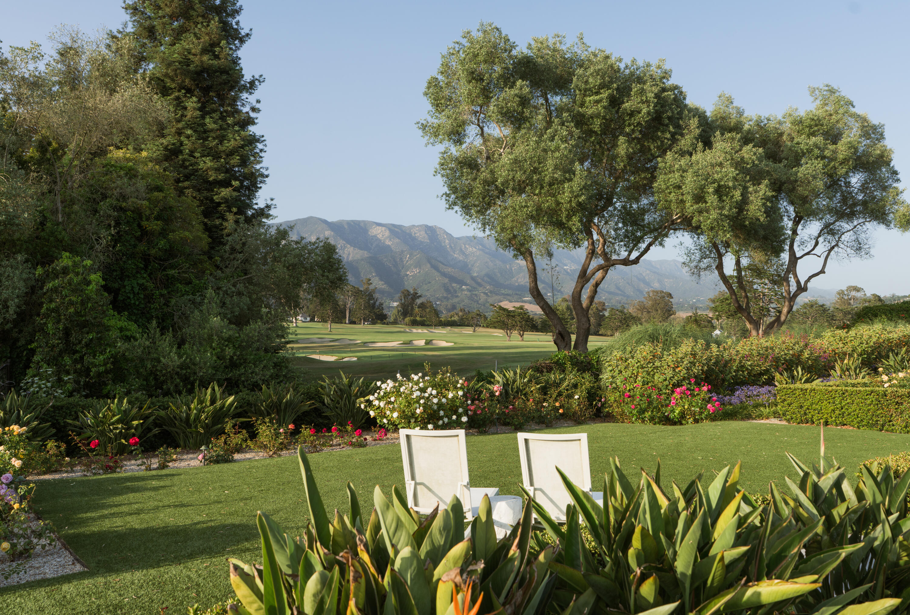 1850 Jelinda Drive Montecito, CA 93108 - Photo 48 of 50 a view of a lake with a garden