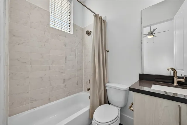 a view of a balcony with couch