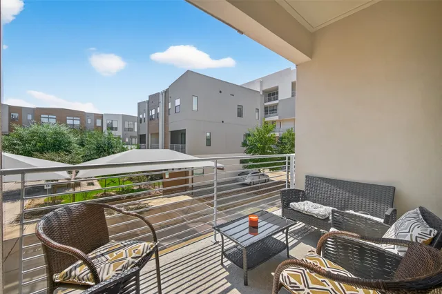 a view of a building with a window