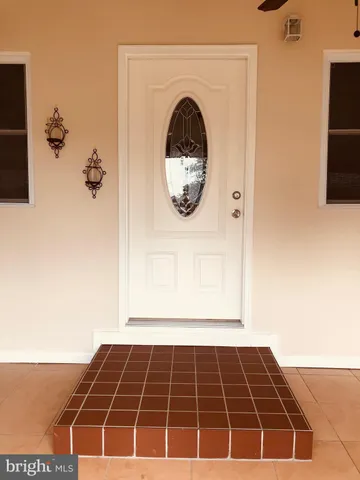 a view of a white house