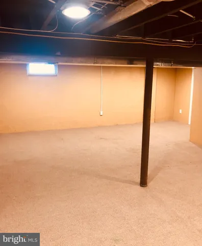 a view of a livingroom with a chair