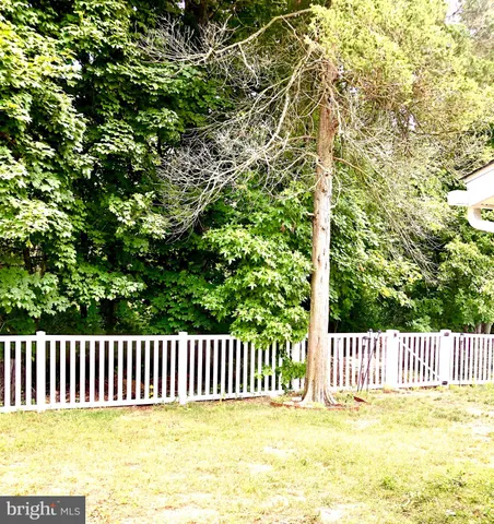 a view of an outdoor space and a yard