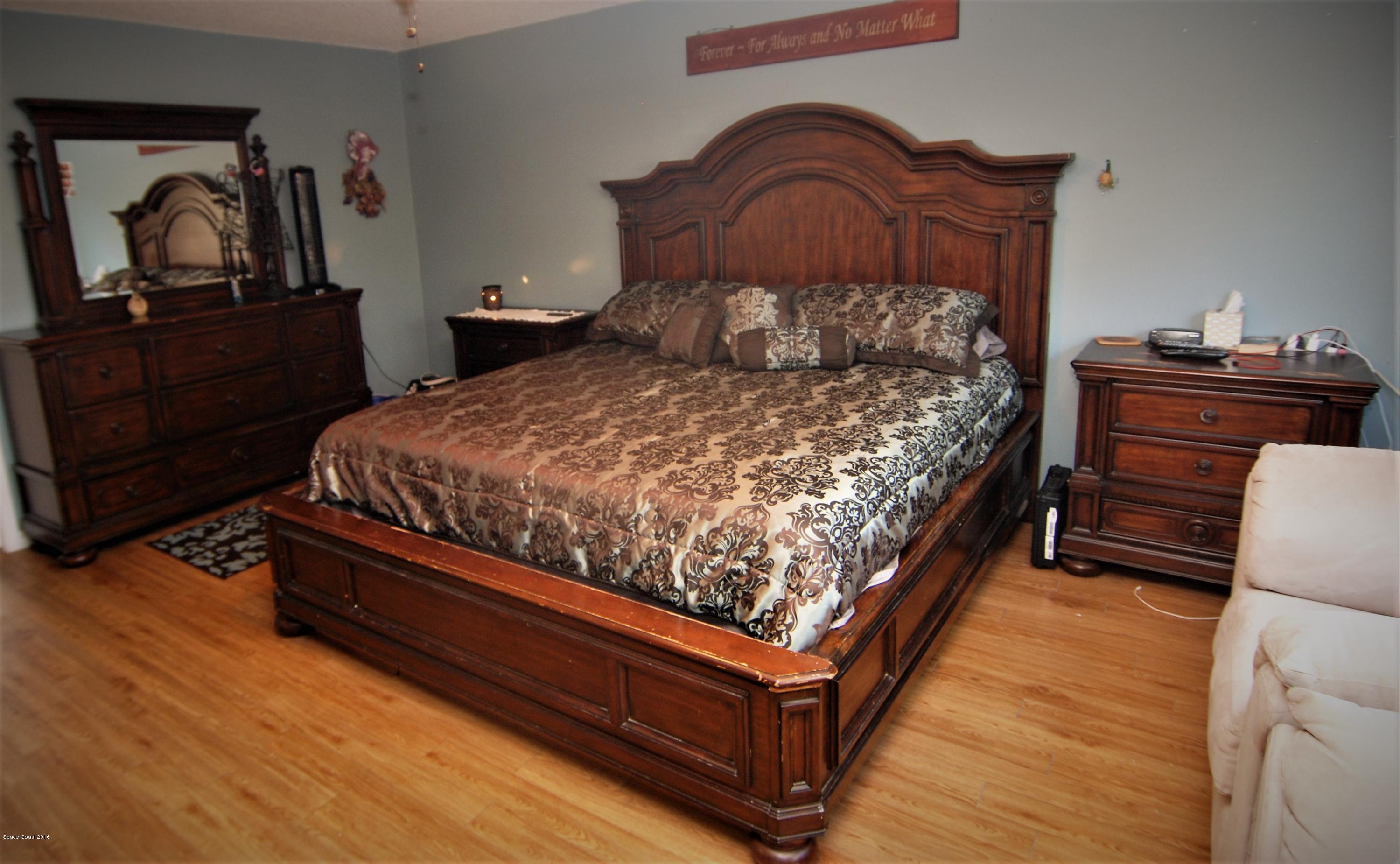 620 Crowberry Road Northeast Palm Bay, FL 32907 - Photo 8 of 17 Master Bedroom