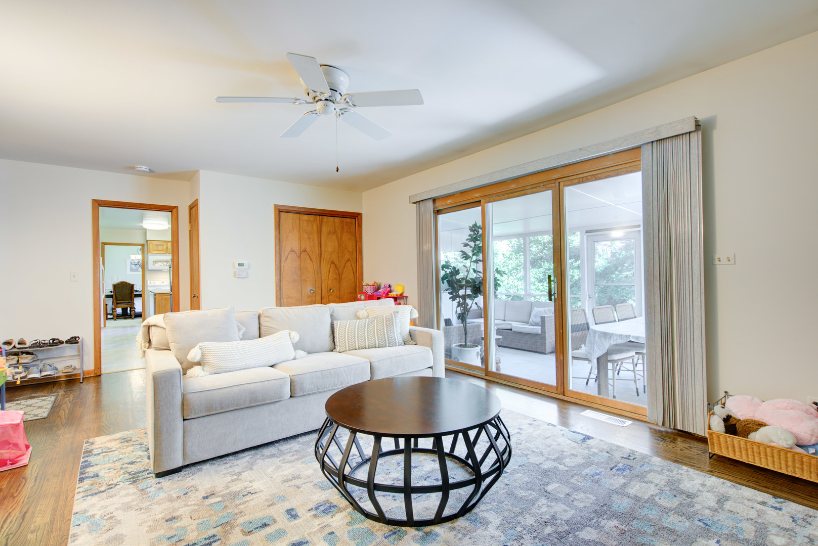1236 Hercules Lane Naperville, IL 60540 - Photo 14 of 41 a living room with furniture a table and a large window
