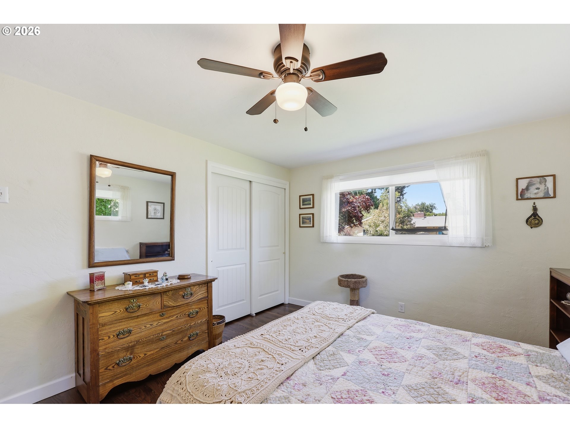 65 Greenvale Drive Springfield, OR 97477 - Photo 28 of 42 a bedroom with a bed and a dresser
