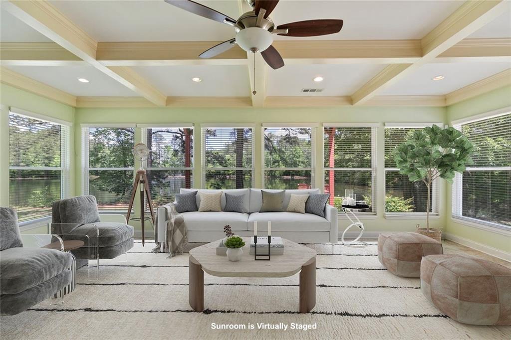 110 Pond View Point LaGrange, GA 30240 - Photo 20 of 65 a living room with furniture and a large window