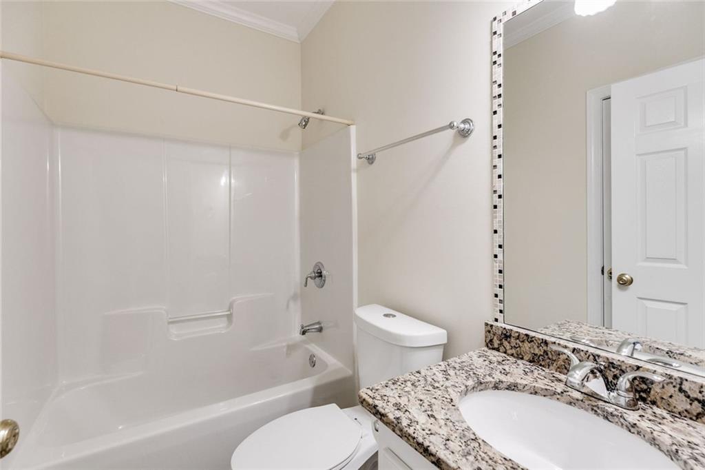 110 Pond View Point LaGrange, GA 30240 - Photo 33 of 65 a bathroom with a sink toilet and shower