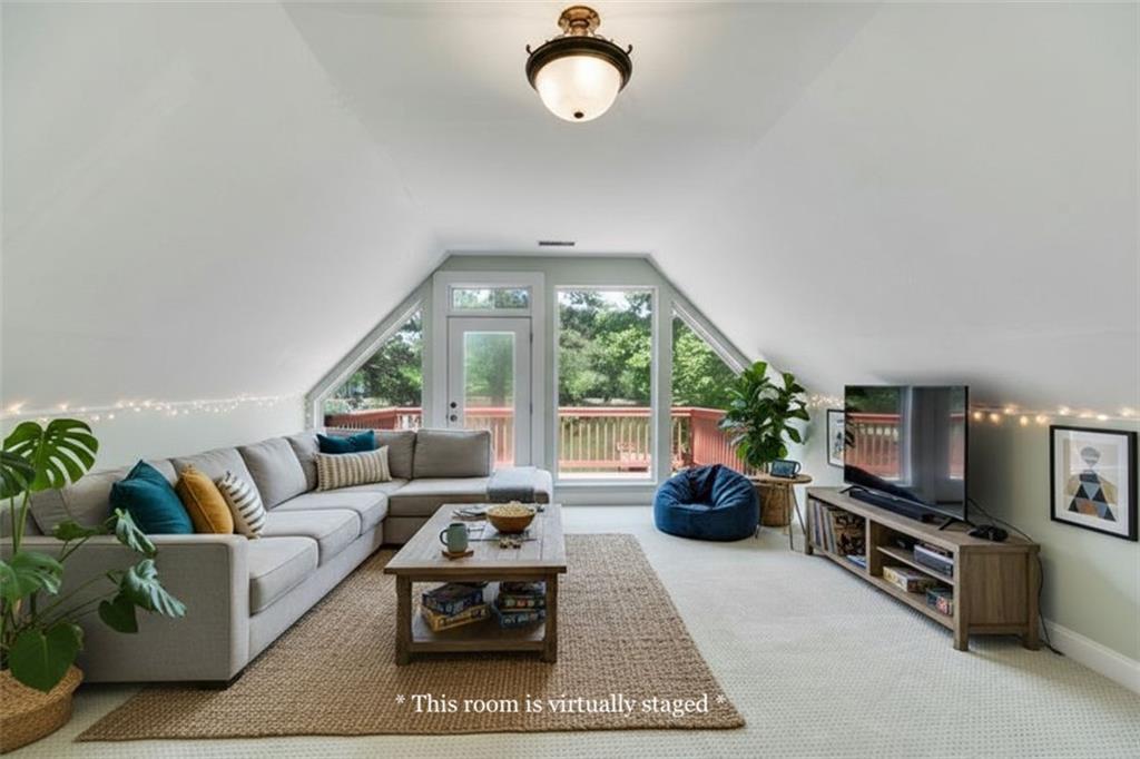 110 Pond View Point LaGrange, GA 30240 - Photo 37 of 65 a living room with furniture and a flat screen tv