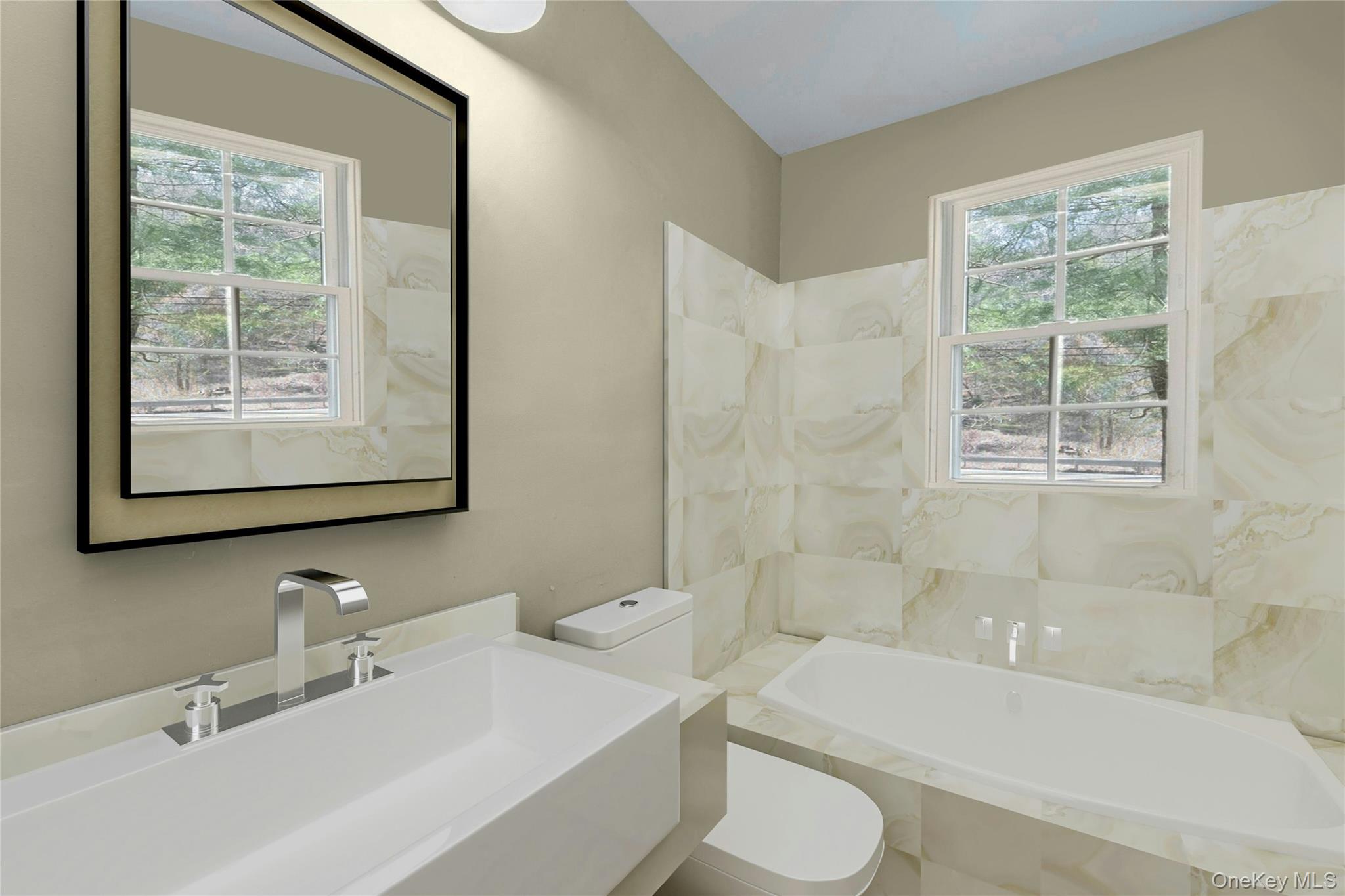 119 Goldens Bridge Road Katonah, NY 10536 - Photo 33 of 34 a bathroom with a sink and a bathtub