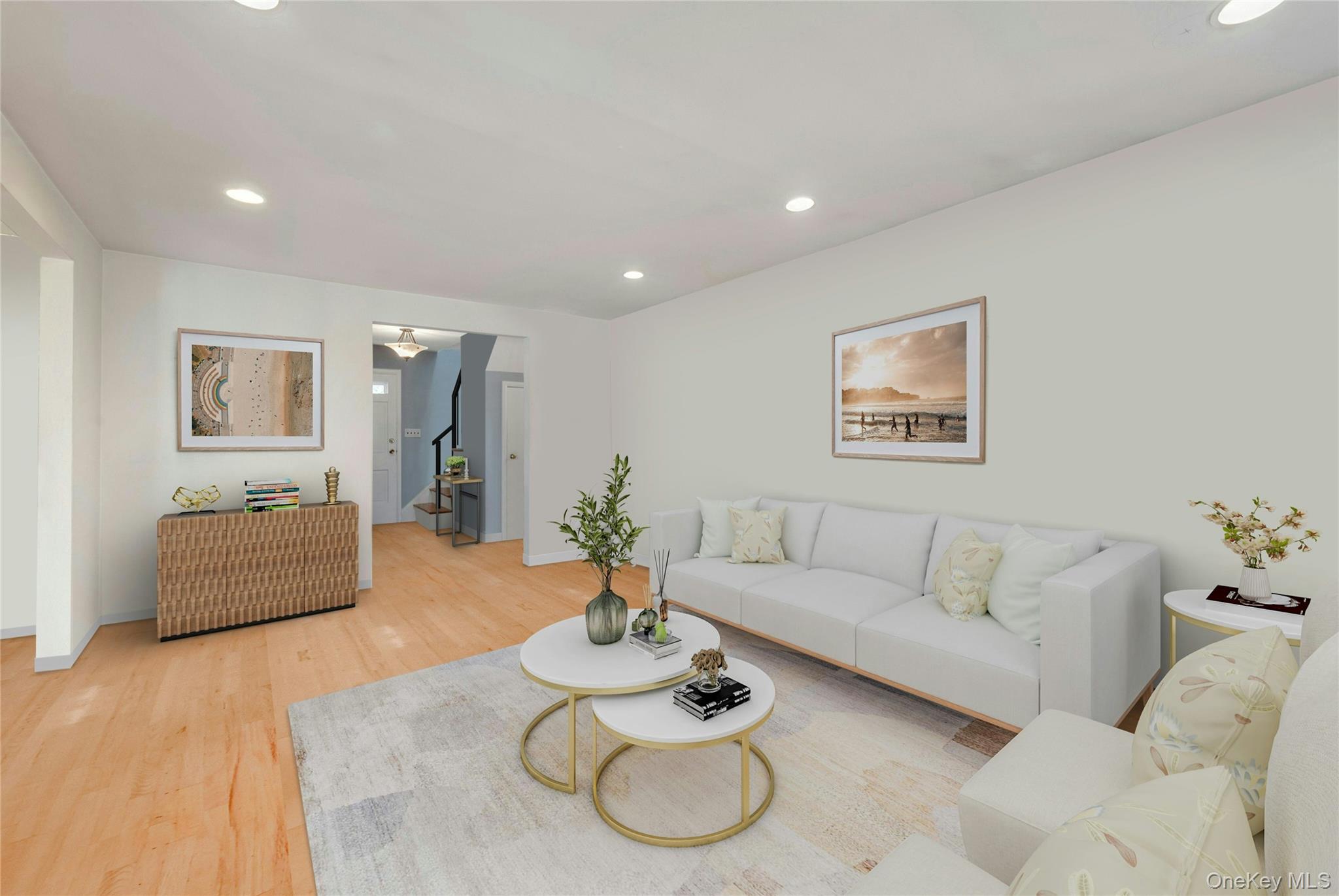 119 Goldens Bridge Road Katonah, NY 10536 - Photo 8 of 34 a living room with furniture or couch and a wooden floor