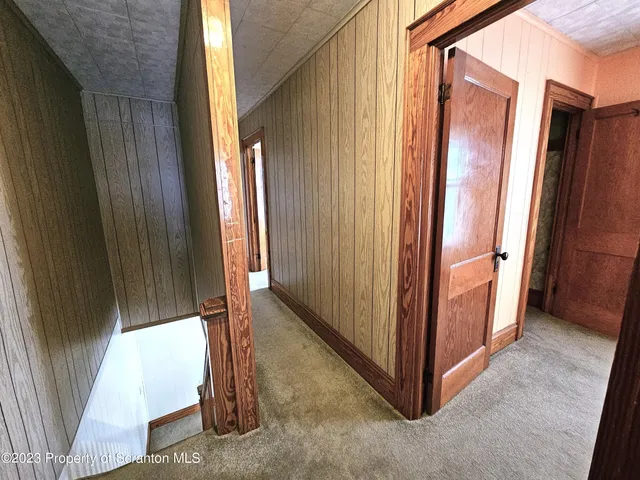 a view of front door