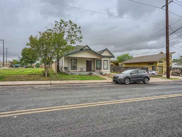 a car parked on the side of the road