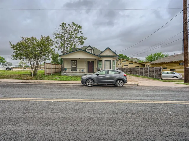 a car parked on the side of the road