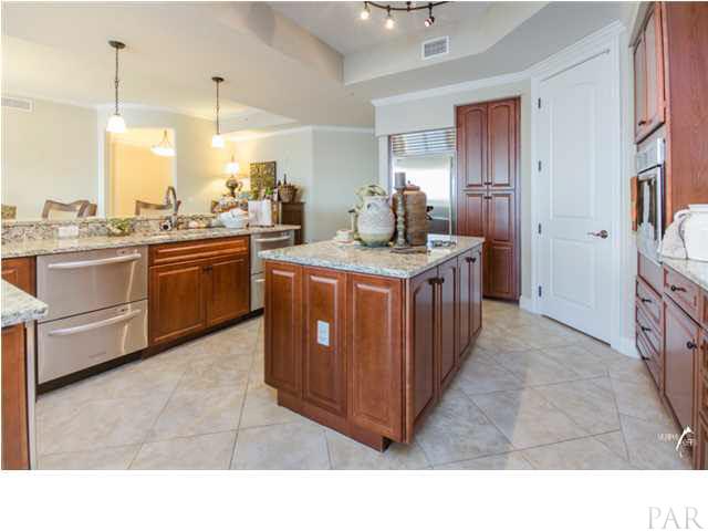 14500 River Road, Unit PH503 Perdido Key, FL 32507 - Photo 9 of 25 THE KITCHEN FROM THE LIVING ROOM SIDE