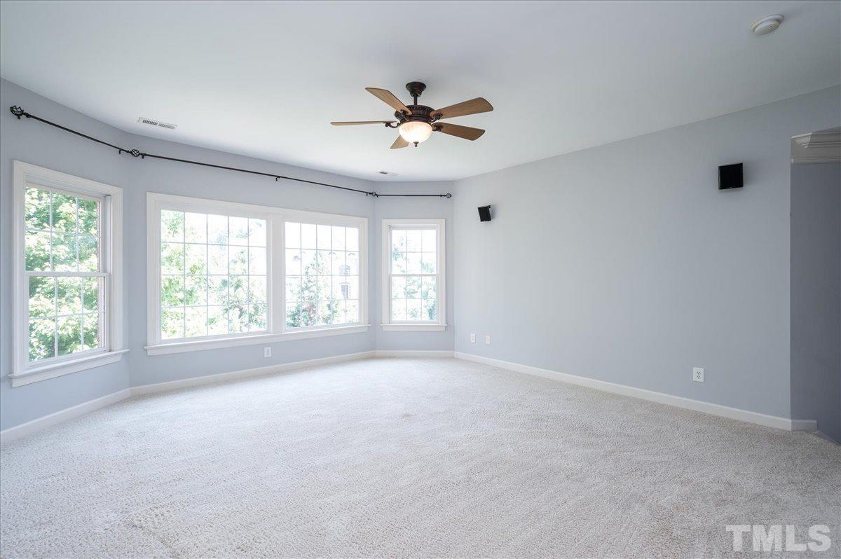 1917 Falls Farm Crossing Raleigh, NC 27614 - Photo 20 of 30 Large Bonus room with Bay Windows and lots of natural light.