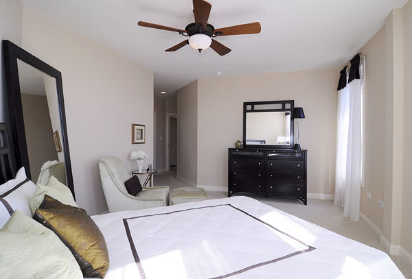 229 South Main Street, Unit 2E Lombard, IL 60148 - Photo 11 of 17 a bedroom with a bed and a dresser
