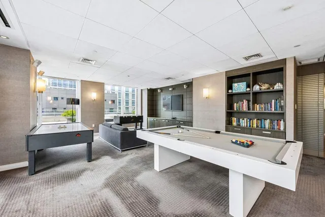 a view of entryway with wooden walls