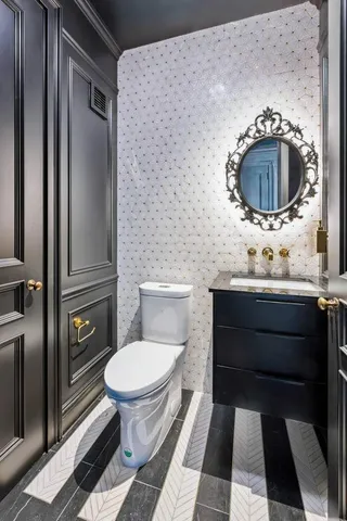 a view of a living room with windows