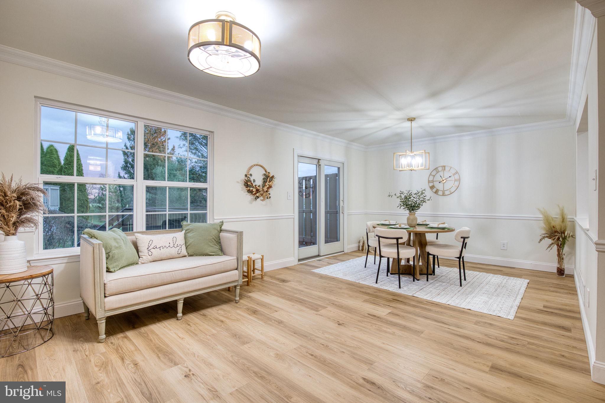 107 Walker Road Royersford, PA 19468 - Photo 11 of 41 a living room with furniture and a wooden floor