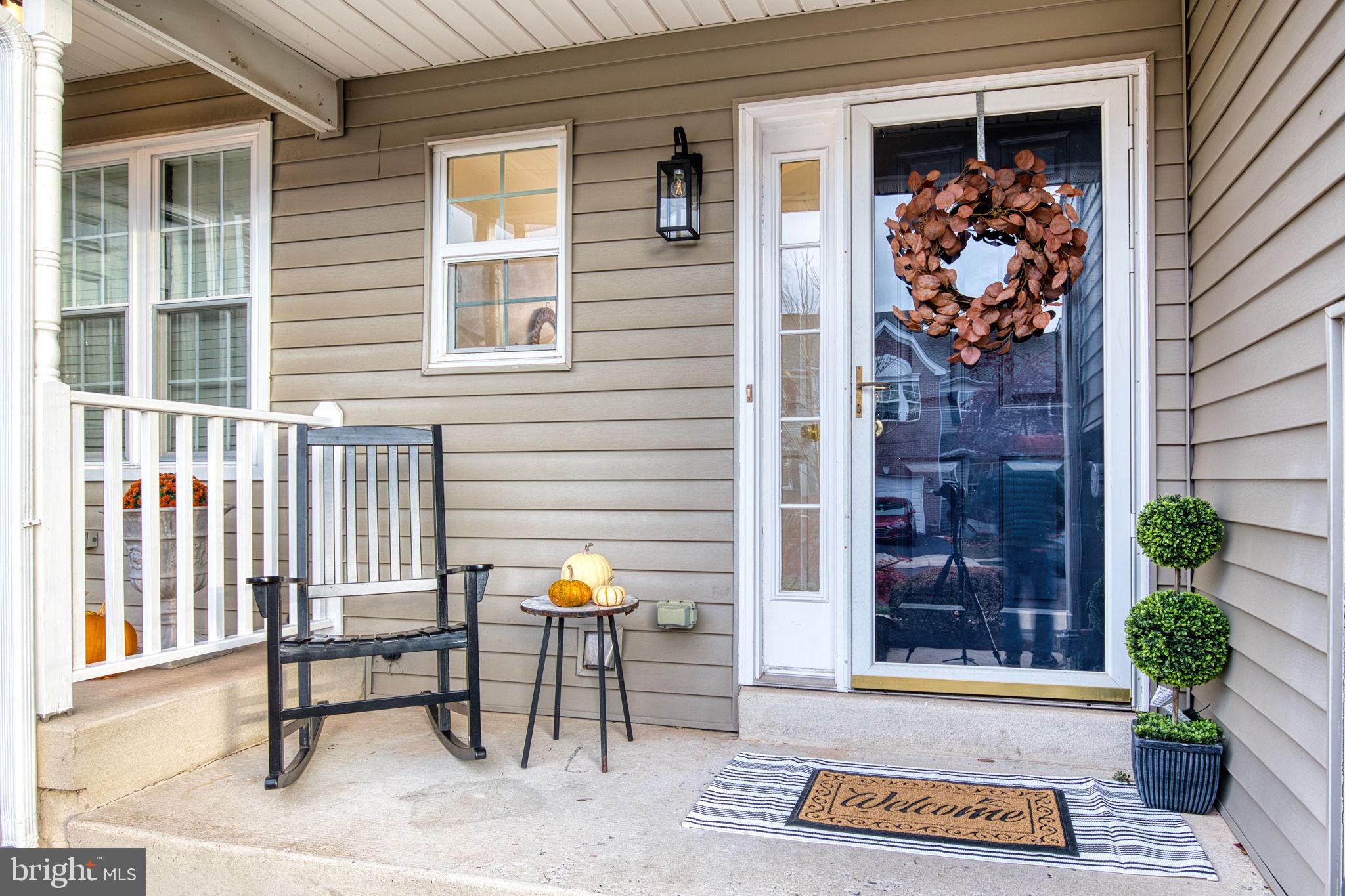 107 Walker Road Royersford, PA 19468 - Photo 4 of 41 a view of a door with a bench and a door