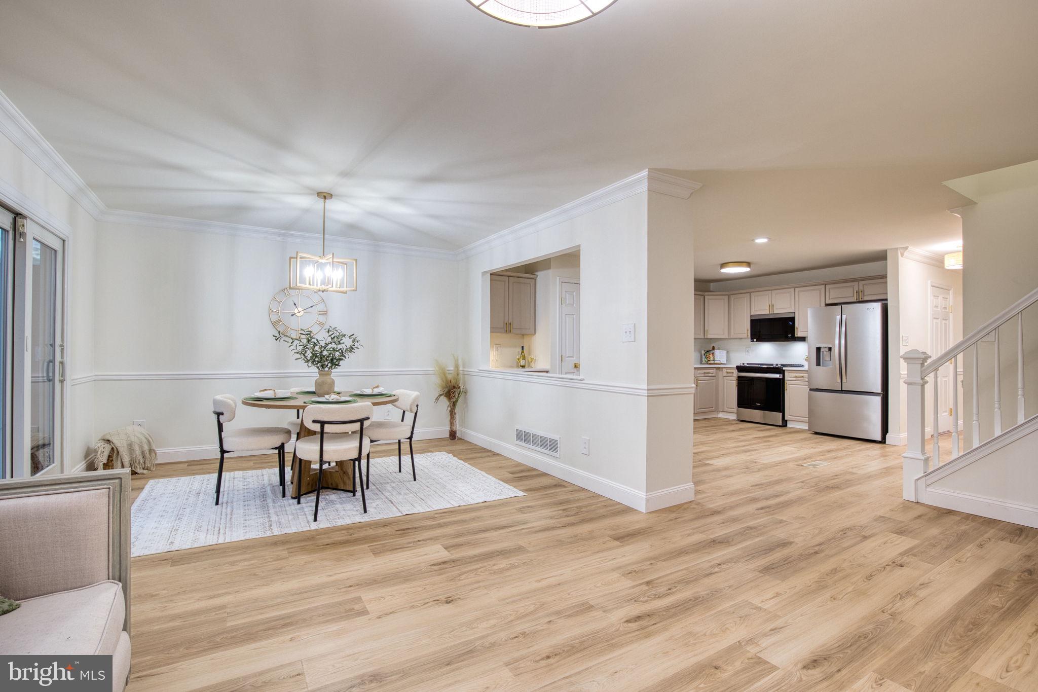 107 Walker Road Royersford, PA 19468 - Photo 8 of 41 a view of a dining room with furniture and wooden floor