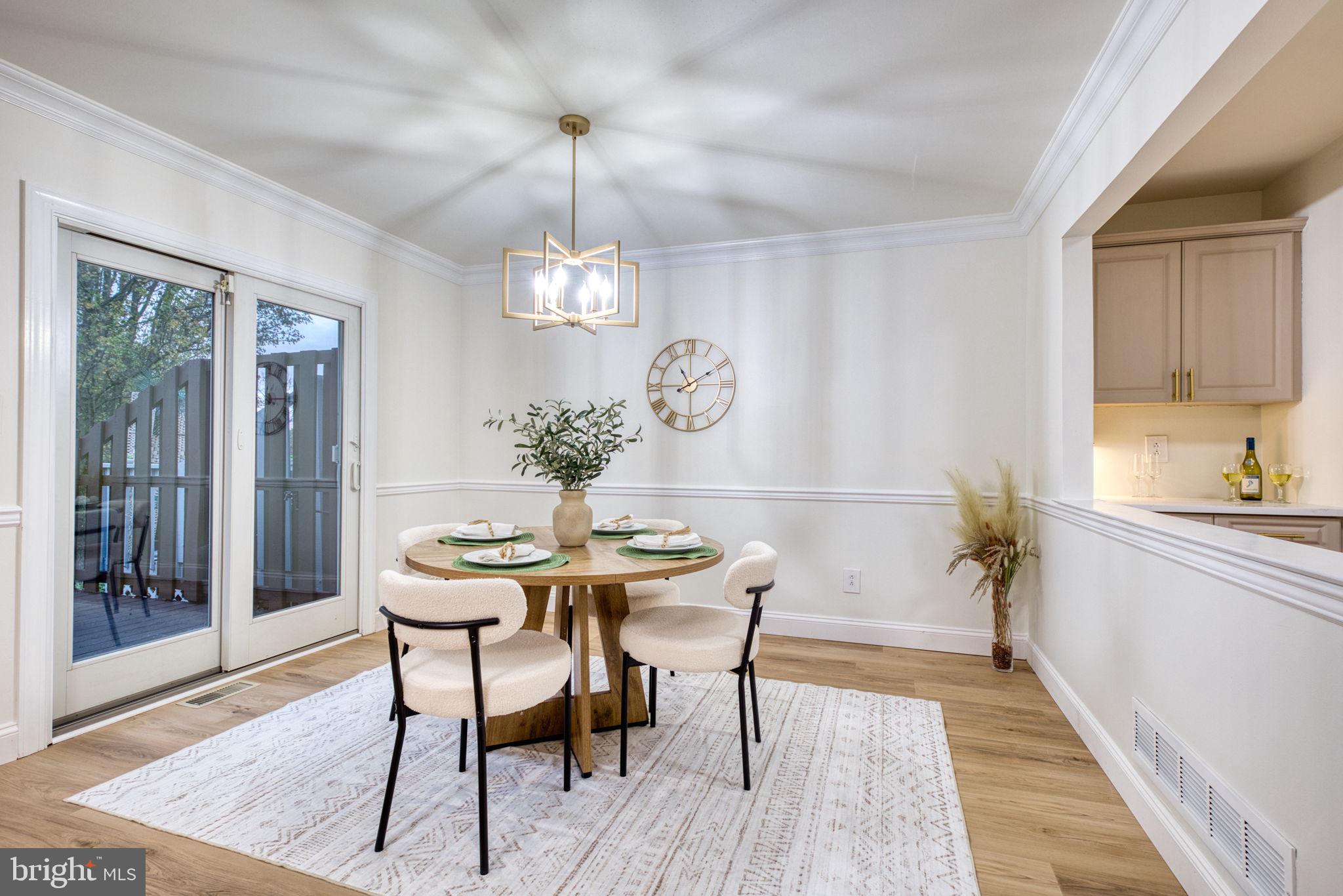 107 Walker Road Royersford, PA 19468 - Photo 9 of 41 a view of a dining room with furniture and wooden floor