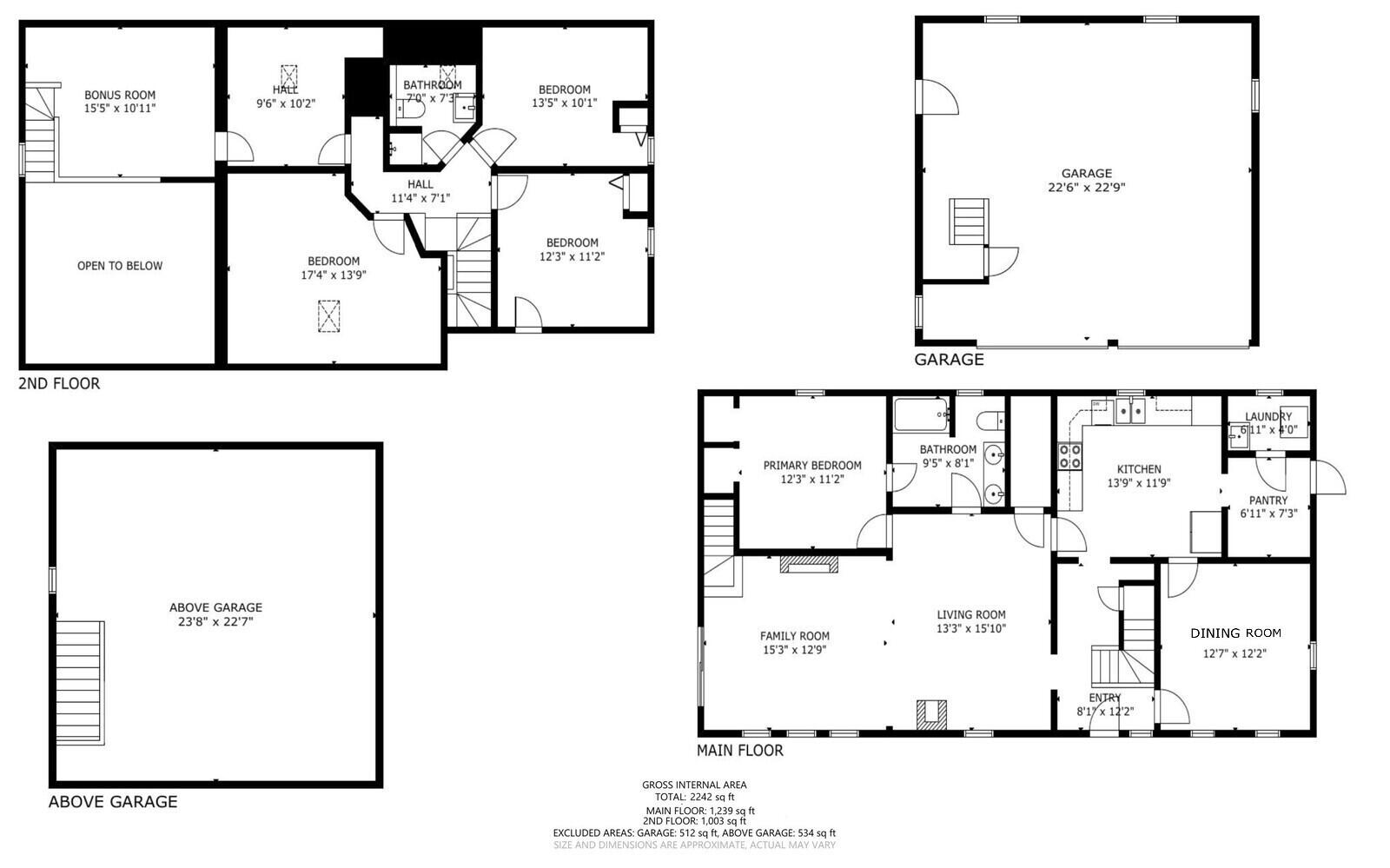 256 East Benton Road Albion, ME 04910 - Photo 44 of 44 Floor Plan